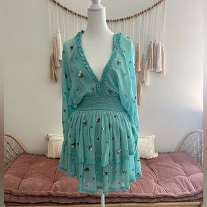 ROCOCO SAND
Ruffled sequin-embellished georgette maxi dress